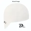 White Solid Welding Cap