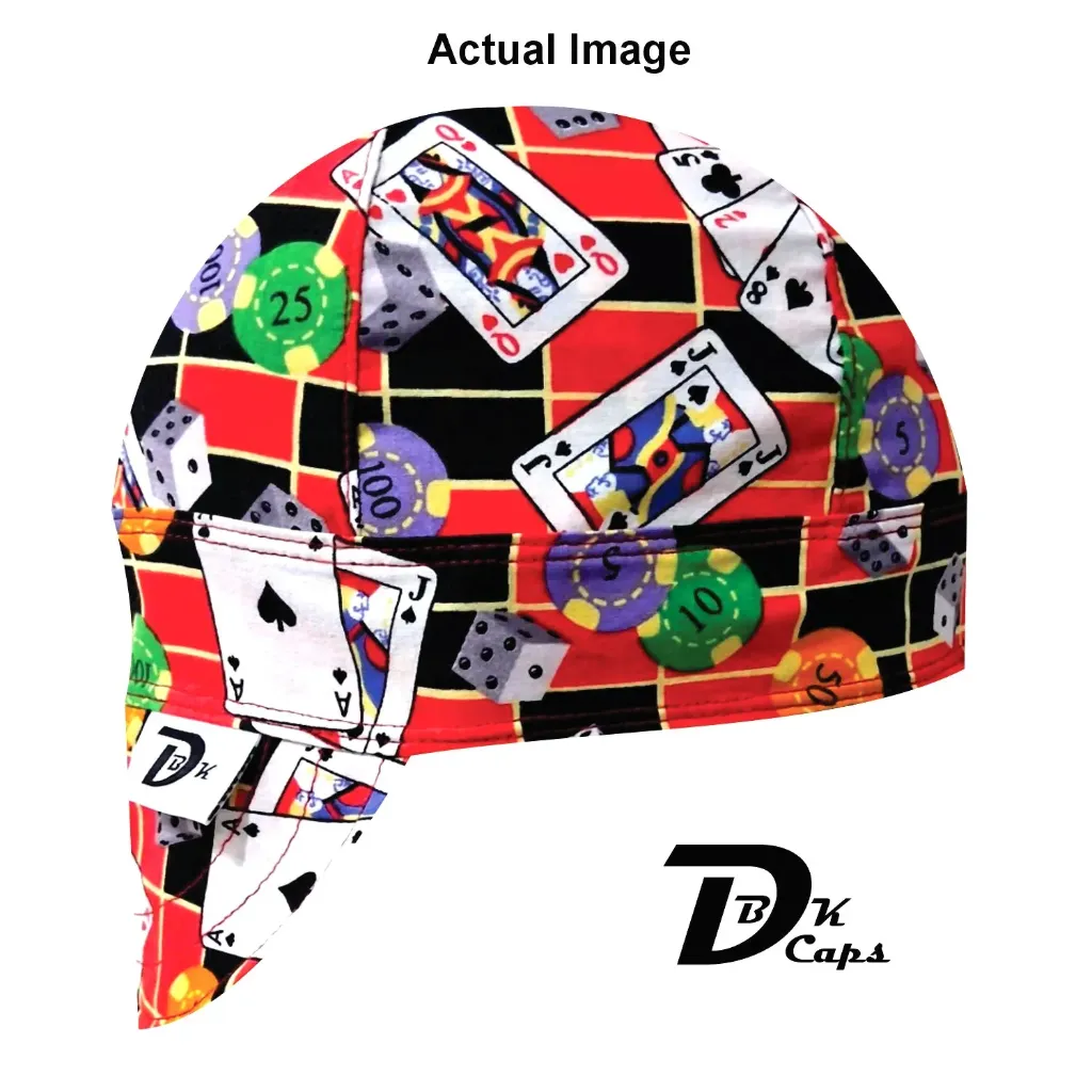 Red Vegas Fun Welding Cap