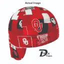 Red OK State Word Welding Cap