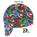Red Marvel Comic Welding Cap