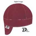 Red Cracked Ice Welding Cap