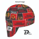 Red Chicago Blackhawk Welding Cap
