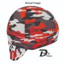 Red Camo (Dark) Welding Cap