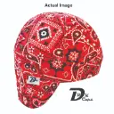 Red Bandana Welding Cap