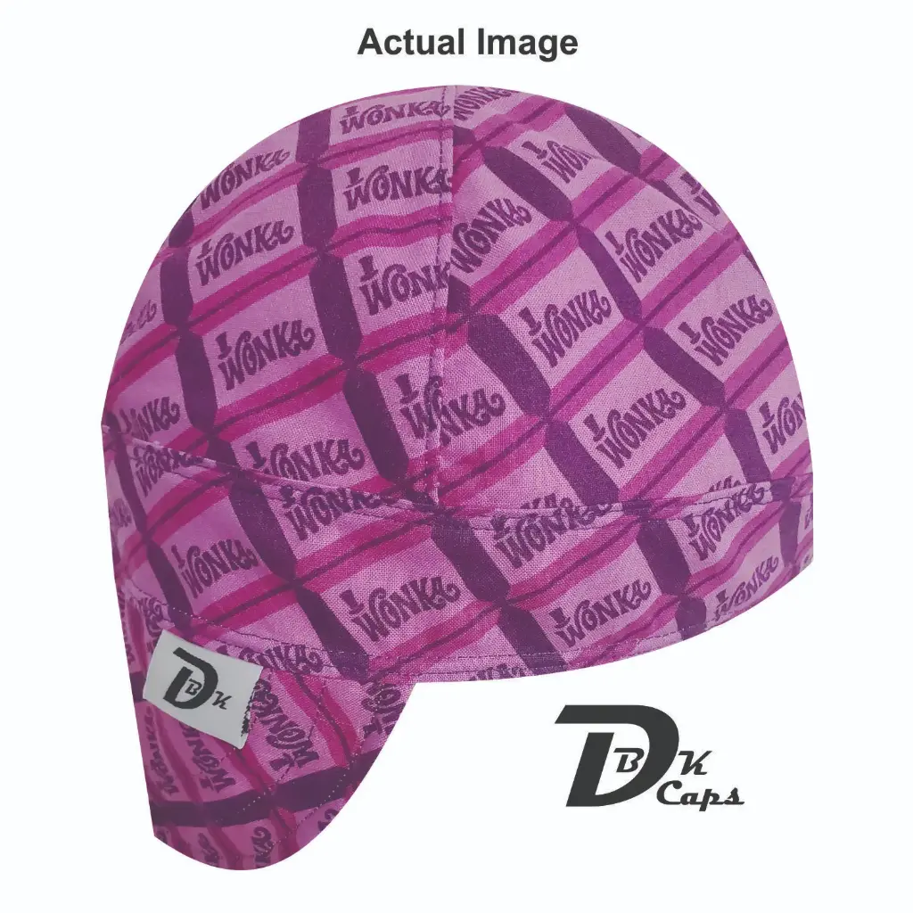 Purple Willy Wonka Chocolate Welding Cap