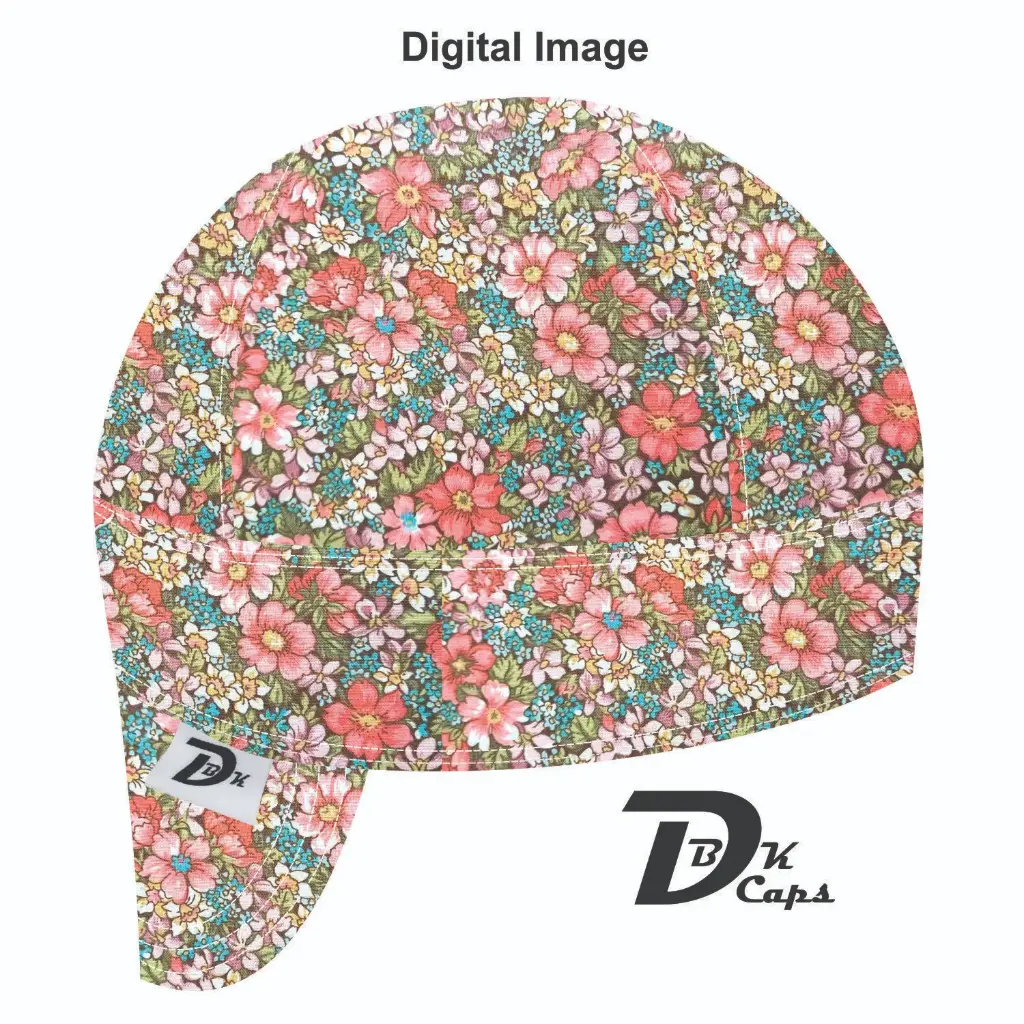 Peach Flower Welding Cap