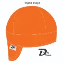 Orange Solid (Dark) Welding Cap