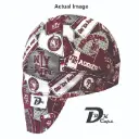 Maroon TX A&M Number Plate Welding Cap