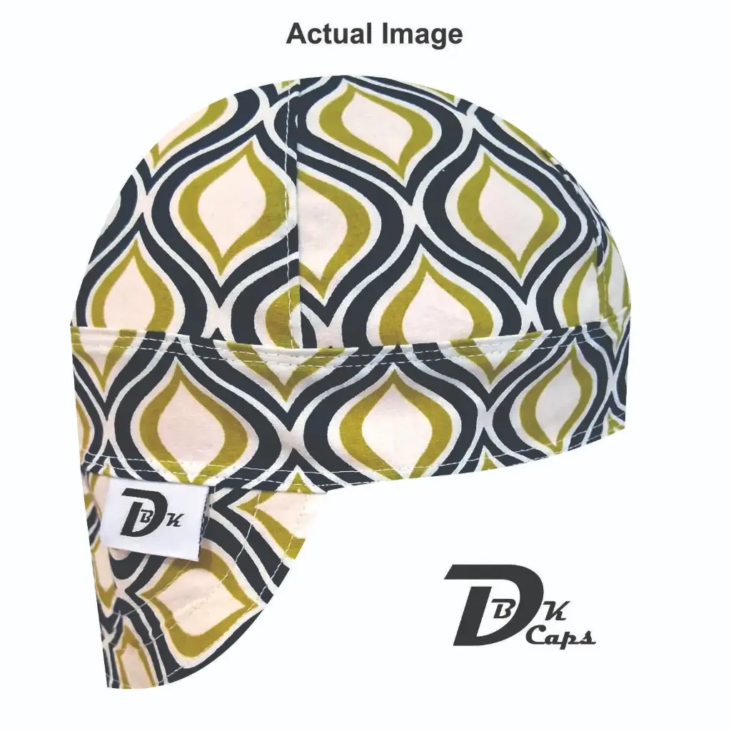 Green Oval Line Welding Cap