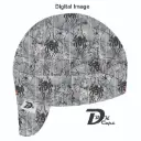 Gray Spider Heart Glitter Welding Cap