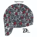 Gray Music Note Welding Cap