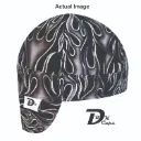 Gray Fire Flame Welding Cap