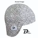 Gray Diamond Paisley Welding Cap