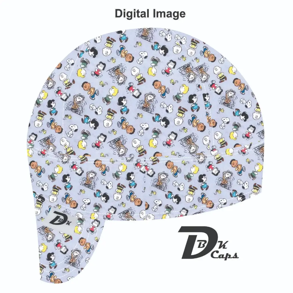 Gray Charlie Brown Welding Cap (6 3/8", Black Liner, No, 7" Standard Length)