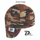 Brown Camo (Dark) Welding Cap