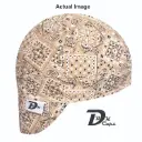Brown Bandana (Light) Welding Cap