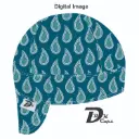 Blue Tear Drop Welding Cap