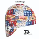 Blue Patriotic Patch Welding Cap