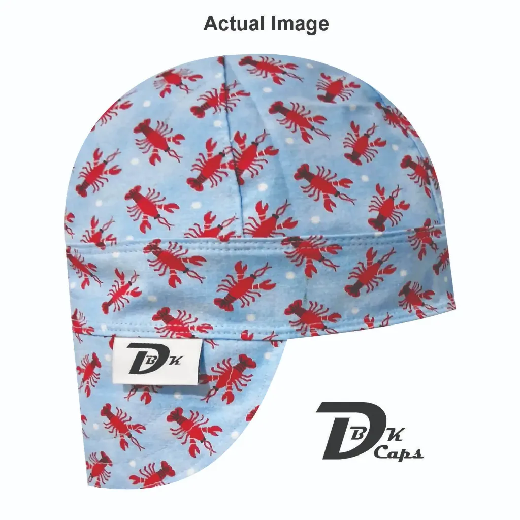 Blue Lobster Welding Cap