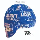 Blue Detroit Lions Welding Cap